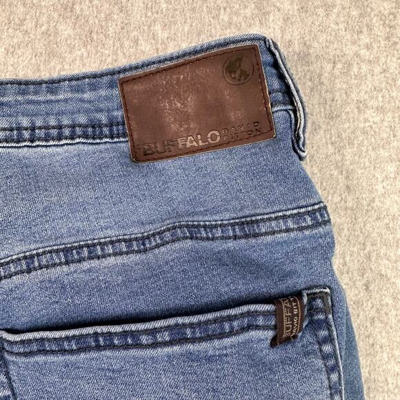 Buffalo David Bitton Axel Slim Stretch Jeans Men's 36x29 High Rise Ankle Light - Picture 3 of 11